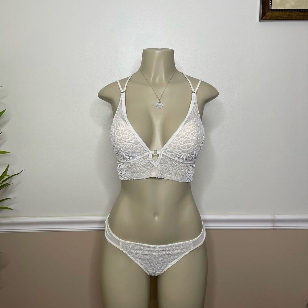Victoria's Secret PINK Velour Bralette & Bottom 2 PCS. Set - M/L